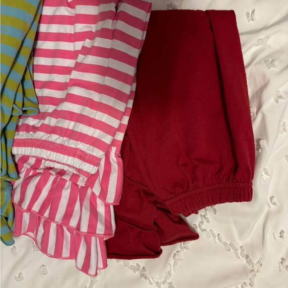 Bundle of 5 ruffled bottom leggings. 4T. Matilda Jane (2) - Picture 2 of 12